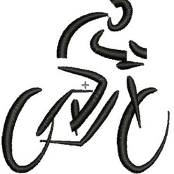 Matriz De Bordado Ciclista 3