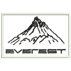 Matriz De Bordado Everest Com Contorno
