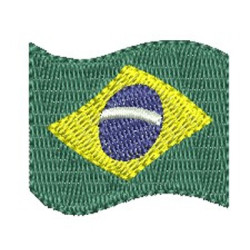 Embroidery Design Brazil In Motion