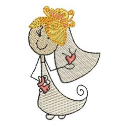 Embroidery Design Noivinha