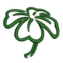 Matriz De Bordado Trevo