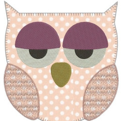 APPLIQUE OWL