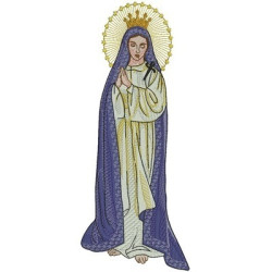 Embroidery Design Our Lady Of Sorrows 4