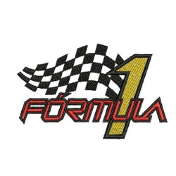 Embroidery Design Formula 1