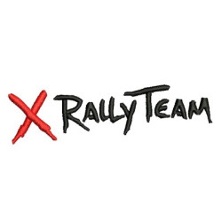 Embroidery Design X Rally Team