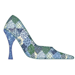 Diseño Para Bordado Zapato Menos Utilizados