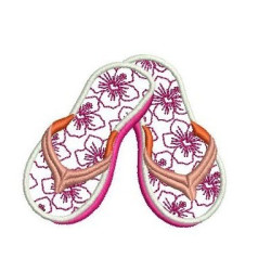 Embroidery Design Slippers Small