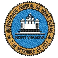 Diseño Para Bordado Ufmg Univ. Federal De Minas 2