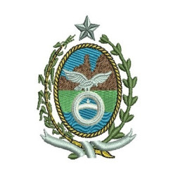 Embroidery Design Brasão Rio De Janeiro