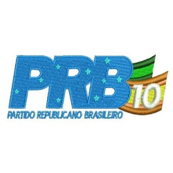 Diseño Para Bordado Prb Part. Republicano Brasileiro