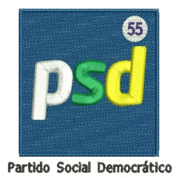 Diseño Para Bordado Psd Partido Social Democrático