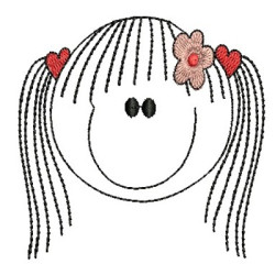 Embroidery Design Cover Girl