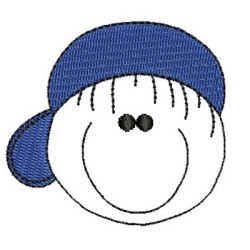 Diseño Para Bordado Boy Cara