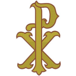 Embroidery Design Pax Christi Px 22.5 Cm