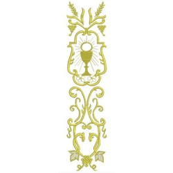 Matriz De Bordado Combinado Vertical 8
