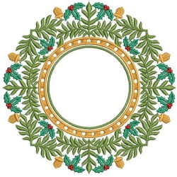 Embroidery Design 1 Garland