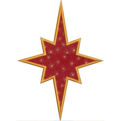 STAR OF APPLIQUE CHRISTMAS