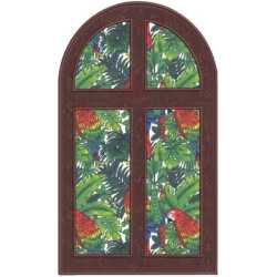Diseño Para Bordado Ventana Aplicación 20 Cm