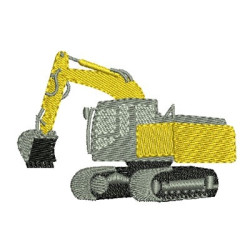 Embroidery Design 3 Excavator