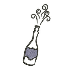 Matriz De Bordado Champagne