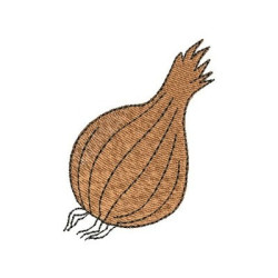 Embroidery Design Onion