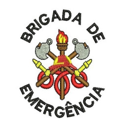 Diseño Para Bordado Brigada De Emergencia