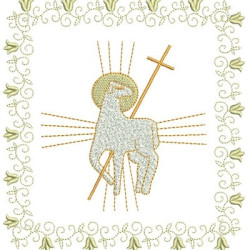 Embroidery Design Embroidered Altar Cloths Lamb 1