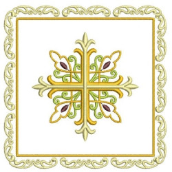 5 EMBROIDERED ALTAR CLOTHS - 25