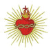 Conjunto De  Alfaia Sagrado Coração  15 Alfaias Conj De Altar
