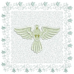 Matriz De Bordado Conjunto De Alfaia Divino 18