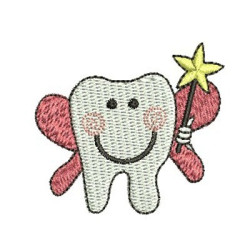 Diseño Para Bordado Hada De Los Dientes