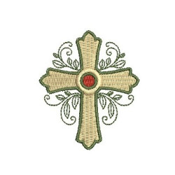 Embroidery Design Cruz Ramos With 5 Cm