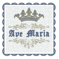 CONJUNTO DE  ALFAIAS AVE MARIA - 24