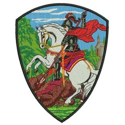 Embroidery Design Shield Saint George