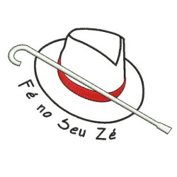 Diseño Para Bordado Su Sombrero Zé Pelintra