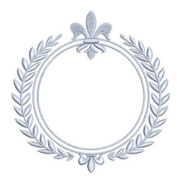 Embroidery Design Ramos With Fleur De Lis G