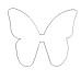 Applique Butterfly 10 Cm Animals