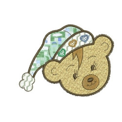 BEAR CAP APPLIQUE