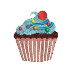 Matriz De Bordado Cupcake