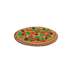 Diseño Para Bordado Pizza