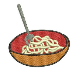 Embroidery Design Espaguetti