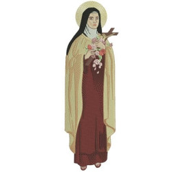 Embroidery Design Saint Little Therese Of Lissieux