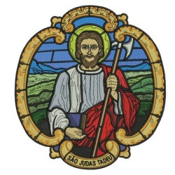 Embroidery Design Saint Judas Tadeu