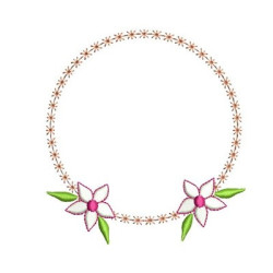 Embroidery Design Child Frame