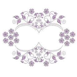Diseño Para Bordado Provenzal Marco 12