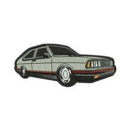 Matriz De Bordado Carro Clássico 17