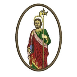 Matriz De Bordado São Judas Tadeu 12 Cm
