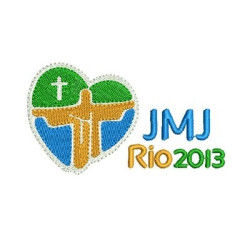 Matriz De Bordado Jmj Rio 2013 9 Cm