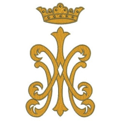 Diseño Para Bordado Símbolo 18 Mariano