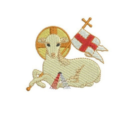 Embroidery Design Lamb 7 Cm